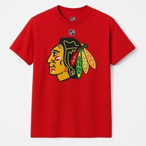 Adidas Chicago Blackhawks Connor Bedard #98  Graphic T-Shirt Kids Collectible